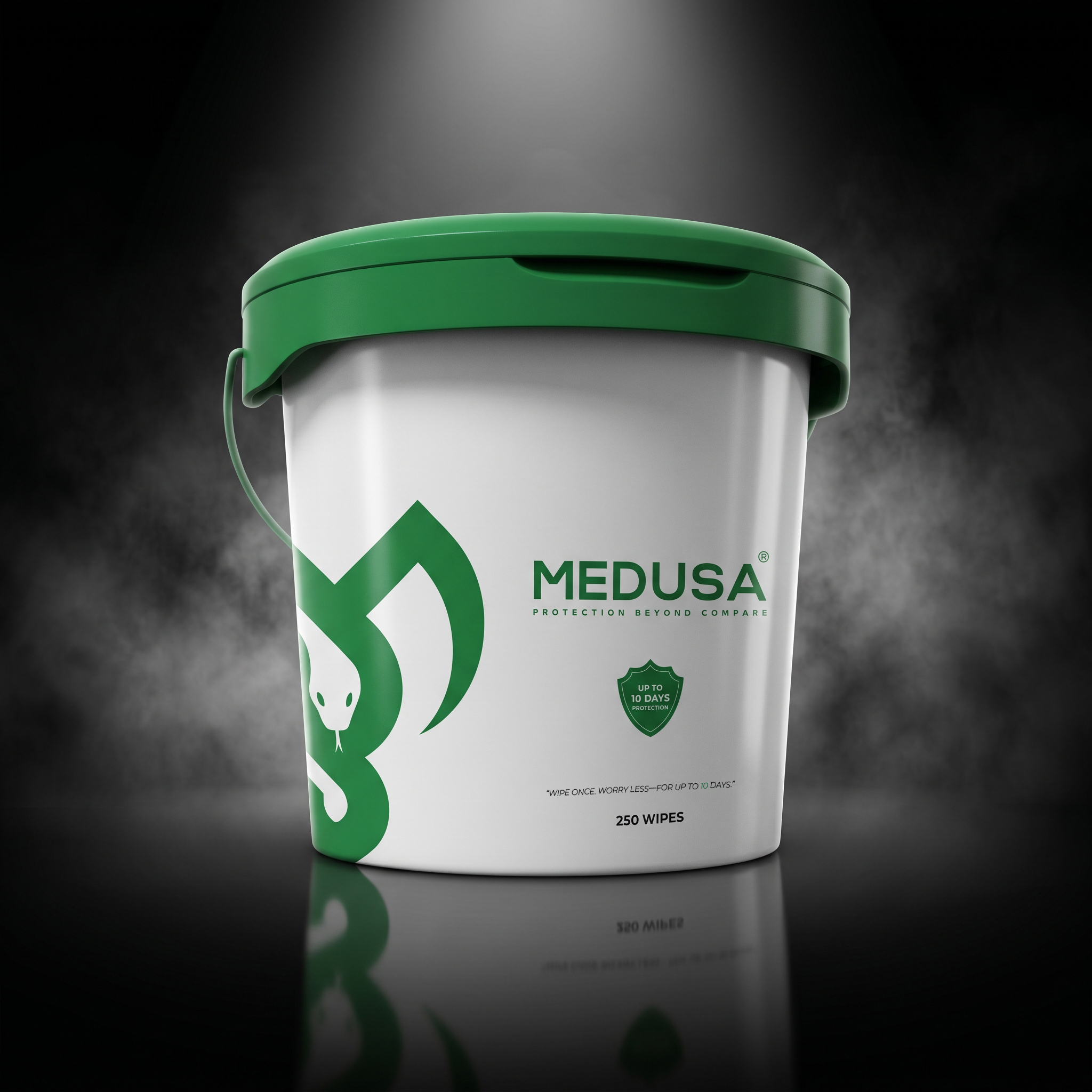 MEDUSA - Alcohol Free - 250 wipes bucket 02