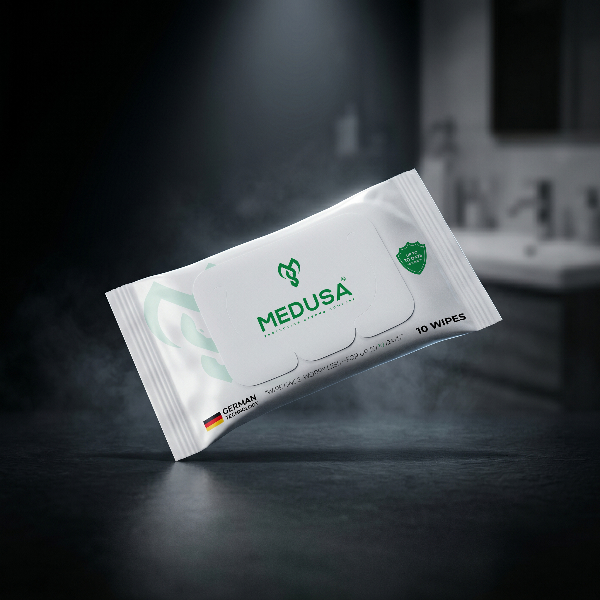 MEDUSA - Alcohol Free - 10 pocket wipes 02
