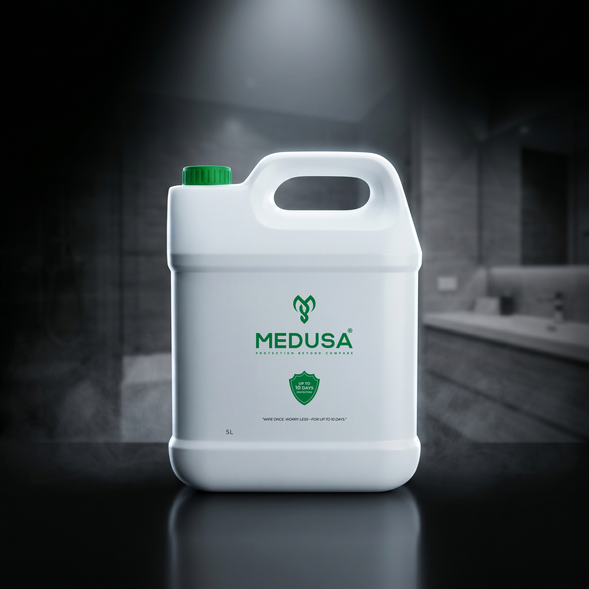 MEDUSA - Alcohol Free - Disinfectant Gallon 5L 02
